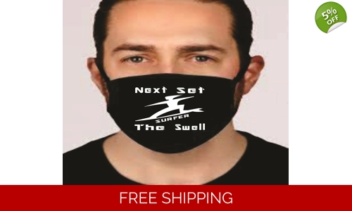 Surfer Face Masks Cotton Washable Social Distancing help stop the spread